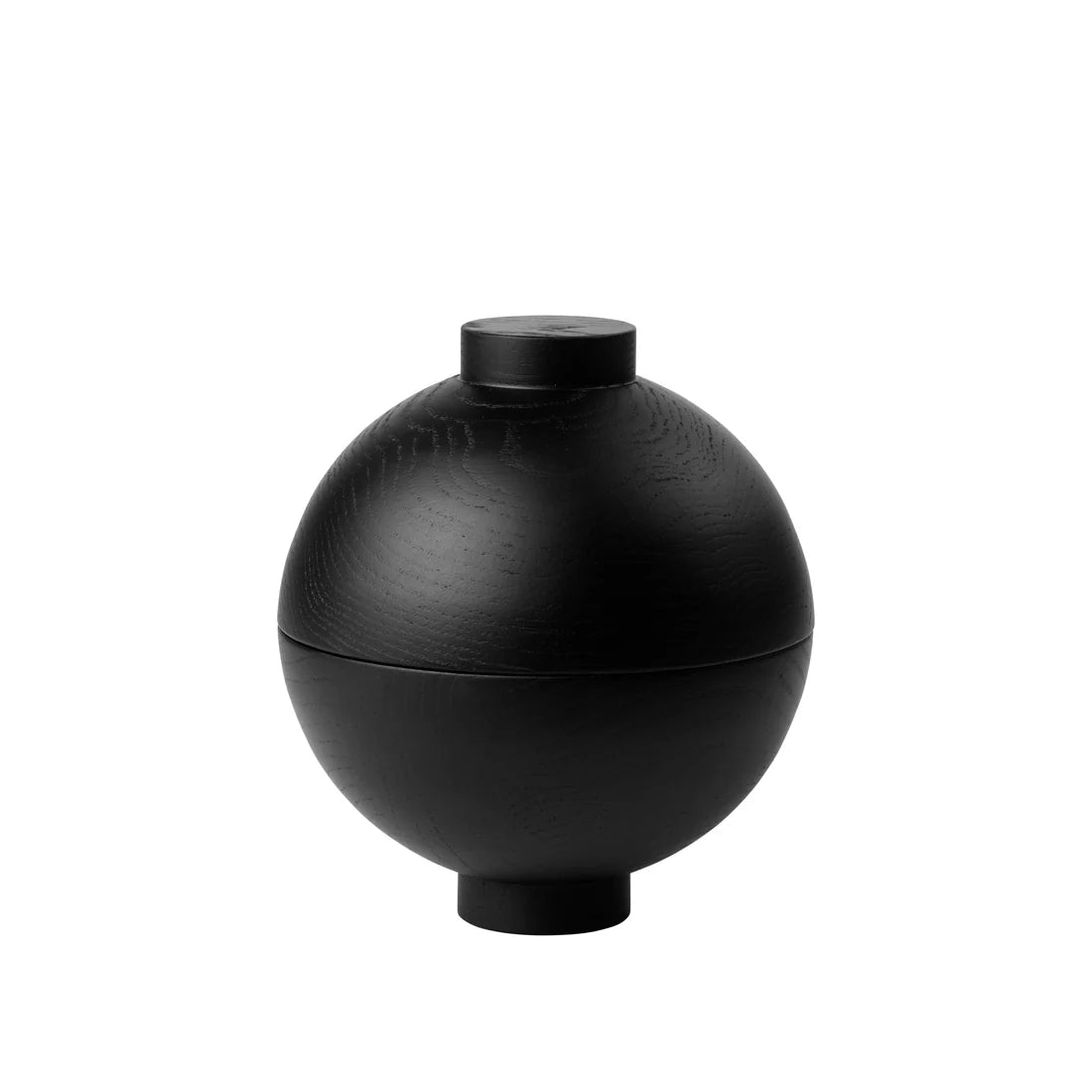 Kristina Dam Studio｜XL Wooden Sphere - Black