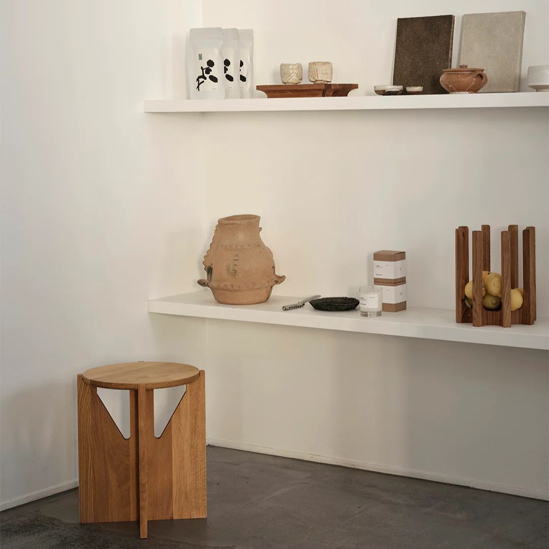 Kristina Dam Studio｜Simple Stool - Oak