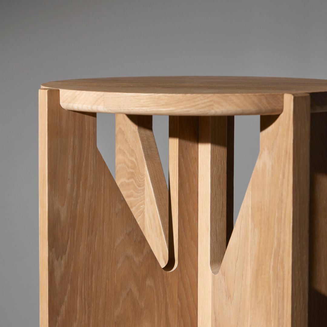 Kristina Dam Studio｜Simple Stool - Oak