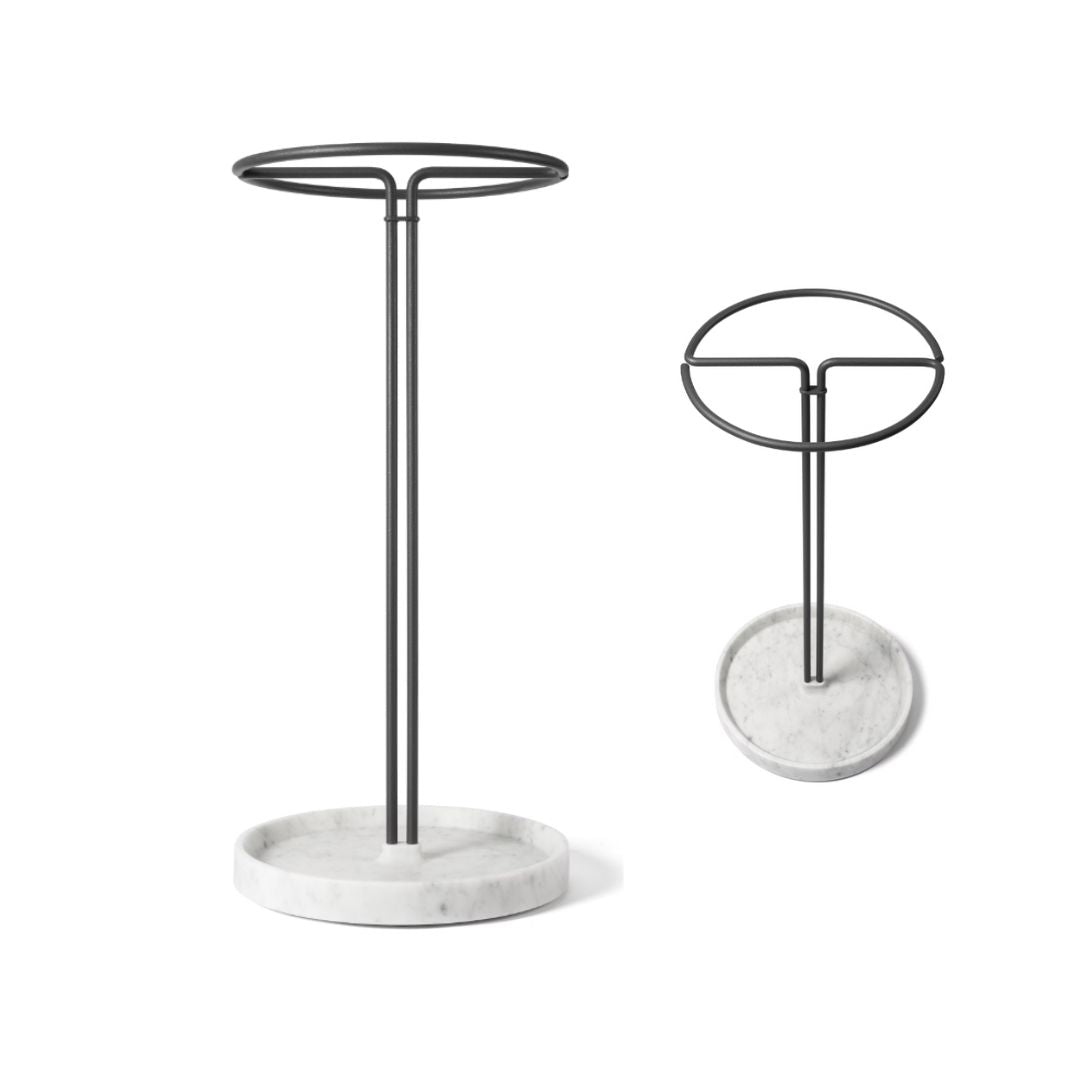 Salvatori｜Pietra L07 Umbrella Stand - Nero Marquinia