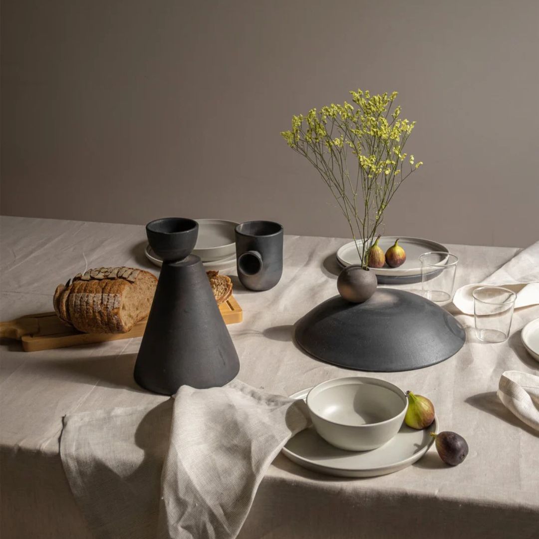 Origin Made｜Charred Vases - Dome