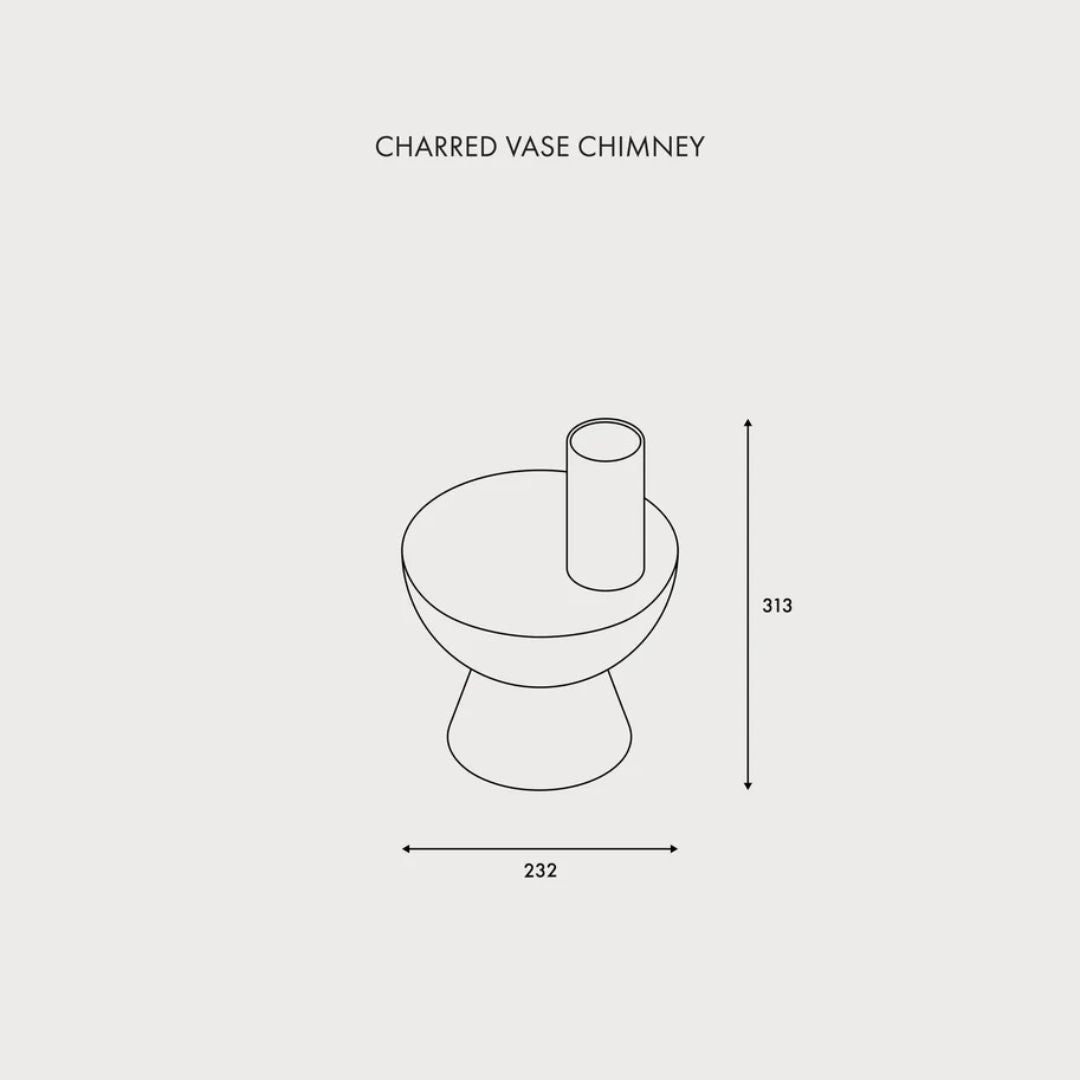Origin Made｜Charred Vases - Chimney