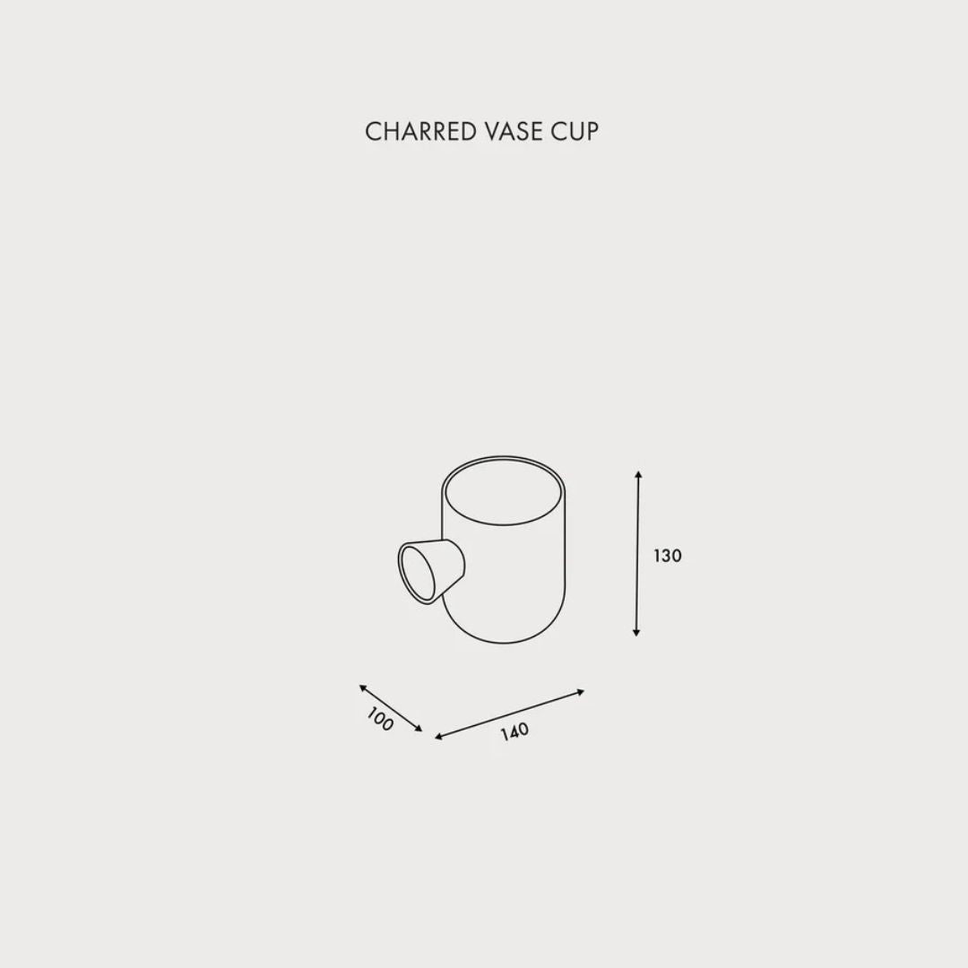 Origin Made｜Charred Vases - Cup